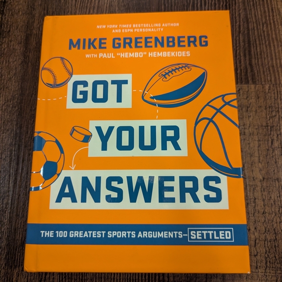 Other - Got Your Answers (100 Greatest Sports Arguments) By Mike Green -Like New!